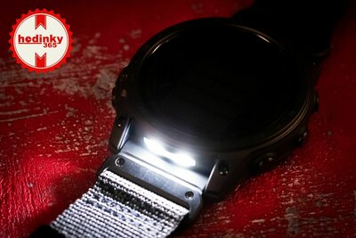 Garmin Tactix 7 Pro Solar Sapphire Ballistics Edition curea din nylon neagră (+ curea de rezervă)