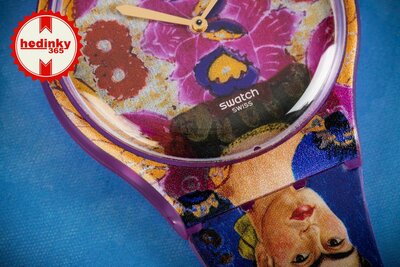 Swatch x Centre Pompidou, The Frame, By Frida Kahlo SUOZ341