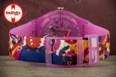 Swatch x Centre Pompidou, The Frame, By Frida Kahlo SUOZ341