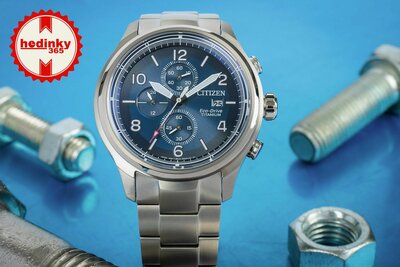 Citizen Sports Eco-Drive Super Titanium Chrono CA0810-88L