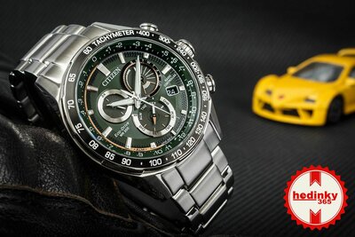 Citizen Sports Racer Eco-Drive Radiocontrolled CB5914-89X