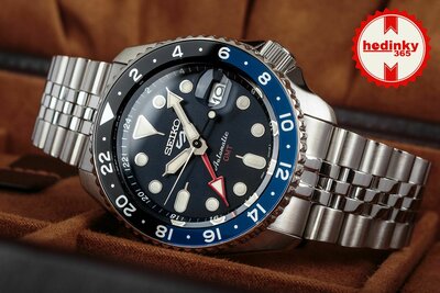 Seiko 5 Sports Automatic SSK003K1 GMT Series | Hodinky-365.ro