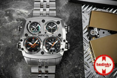 Invicta Aviator Zulu Time Quartz 50mm 35198