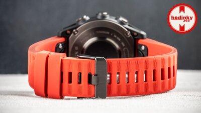 curea din silicon Ricardo 20mm (pentru Garmin Fenix 8/7S/6S (43mm), și altele), roșu, QuickFit