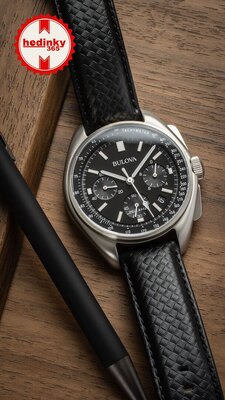 Bulova Lunar Pilot Quartz Chronograph 96B251 Special Edition (+ curea de rezervă)