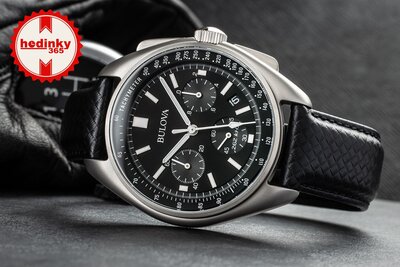 Bulova Lunar Pilot Quartz Chronograph 96B251 Special Edition (+ curea de rezervă)