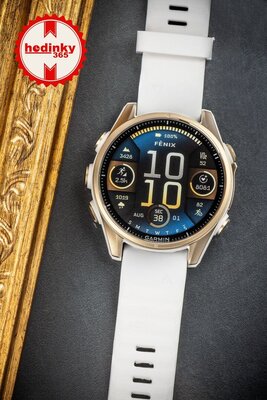 Curea de silicon Ricardo 20mm (pro Garmin Fenix 8/7S/6S (43mm), aj.), culoarea albă, QuickFit