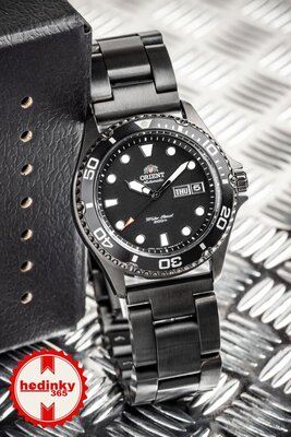 Bratara din otel Ricardo Vacone, neagră