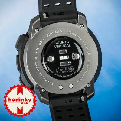 Suunto Vertical Titanium Solar Black | Hodinky-365.ro