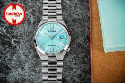 Citizen Elegant Tsuyosa Automatic NJ0151-88M (în culoarea Tiffany Blue)