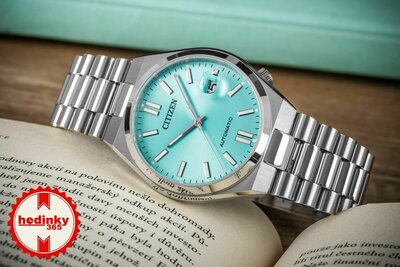 Citizen Elegant Tsuyosa Automatic NJ0151-88M (în culoarea Tiffany Blue)