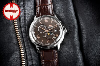 Orient Classic Bambino 2nd Generation Version9 Sun & Moon Automatic RA-AK0804Y30B