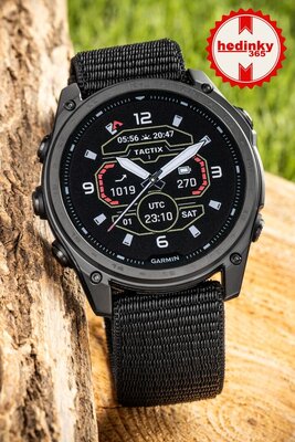 curea din nylon Ricardo 26mm (pentru Garmin Fenix 8/7X/6X (51mm), Tactix aj.), neagră, cu trecere