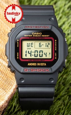 Casio G-Shock Original DW-5600AI-1ER Andrés Iniesta Collaboration