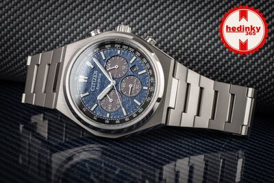 Citizen Sports Eco-Drive Super Titanium Chronograph CA4610-85L