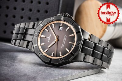 Edox Delfin Date Quartz 53021-37gnm-ndr