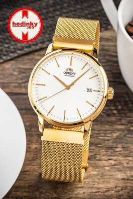 brățară din oțel inoxidabil Ricardo Milanese, auriu, magnetică 20mm