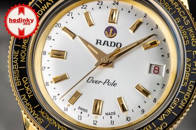 Rado Captain Cook Over-Pole R32193018 Limited Edition 1962 pcs (+ curea de rezervă și geantă de călătorie)