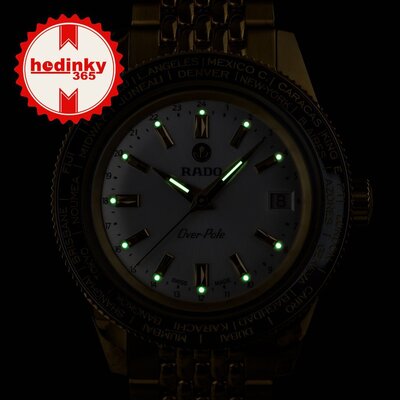 Rado Captain Cook Over-Pole R32193018 Limited Edition 1962 pcs (+ curea de rezervă și geantă de călătorie)