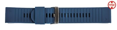 Curea de silicon Ricardo 26mm (pro Garmin Fenix 8/7X/6X (51mm), Tactix aj.), culoarea albastră V4, QuickFit