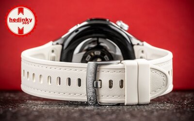 Huawei Watch 5 42mm LTE Silver, White Composite Strap