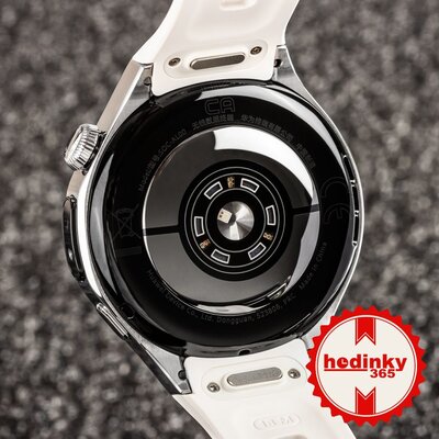 Huawei Watch 5 42mm LTE Silver, White Composite Strap