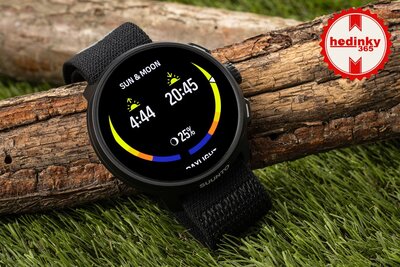 Suunto Run All Black (curea textilă)