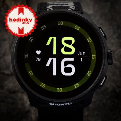 Suunto Run All Black (curea textilă)