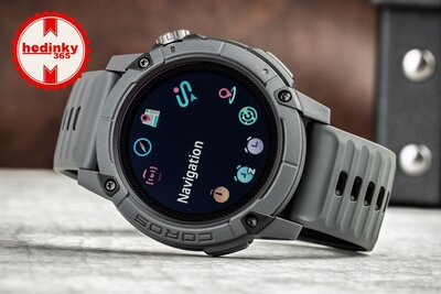 Coros Nomad Dark Grey / Silicone Band