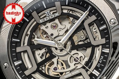 Edox Delfin Mecano 85310-3dm-ngin Limited Edition 300pcs (+ aparat de învârtire)