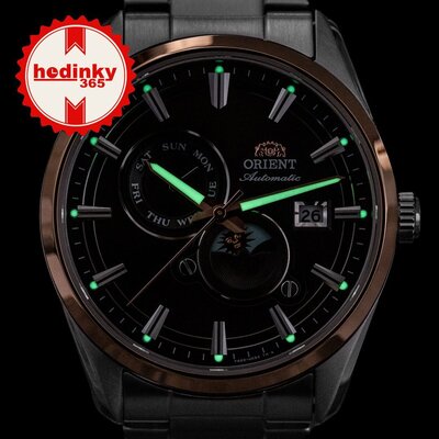 Orient Contemporary Stretto Sun & Moon Automatic RA-AK0313Y30B