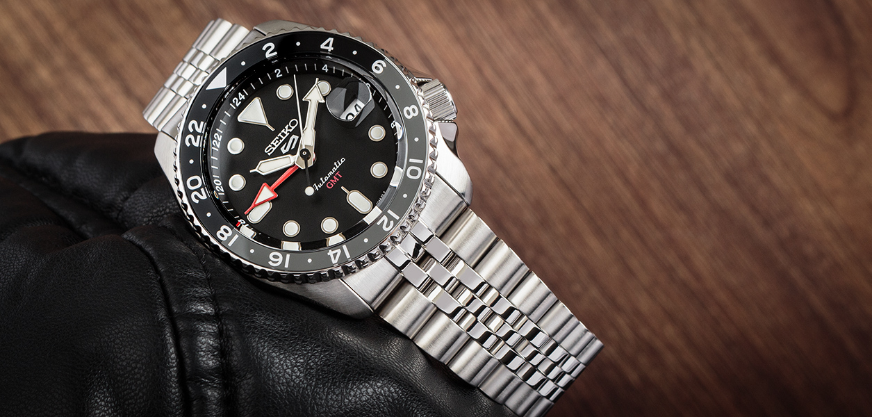 Seiko 5 Sports Automatic SSK001K1 GMT Series | Hodinky-365.ro